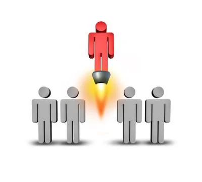 Self starter Stock Illustration