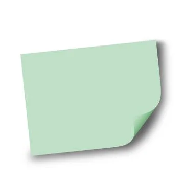 Self-stick note Stock Illustration
