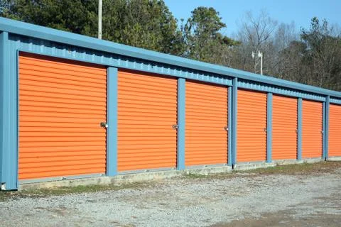 Self Storage Facility Stock Photos