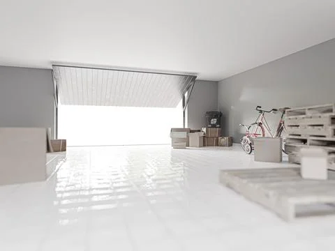 Self storage Stock Illustration