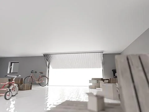 Self storage Stock Illustration