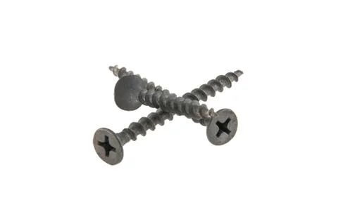 Self-tapping isolated on white background Stock Photos