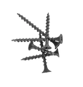 Self-tapping isolated on white background Stock Photos