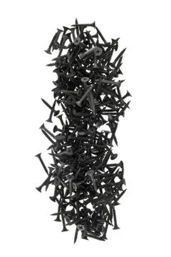 Self-tapping isolated on white background Stock-Fotos