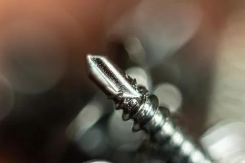 Self-tapping screws 写真素材
