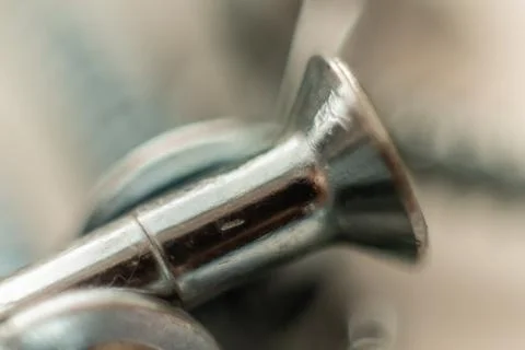 Self-tapping screws 写真素材