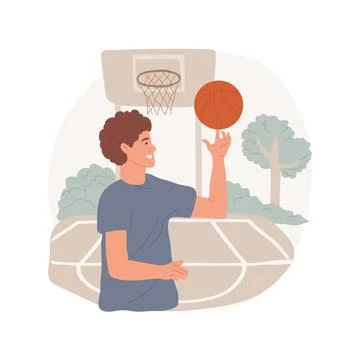 Self-training isolated cartoon vector illustration. Ilustración de archivo