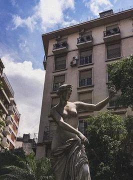 Selffie Statue Stock Photos