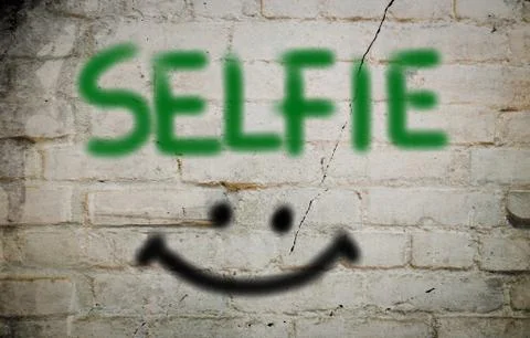 Selfie concept Stock Illustration