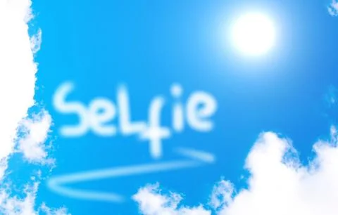 Selfie Concept Stock Illustration