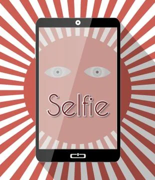 Selfie Stock Illustration