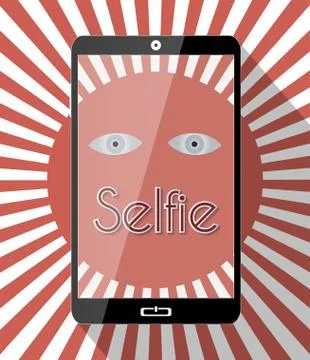 Selfie Stock Illustration