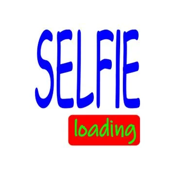 Selfie Stock Illustration