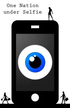 Selfie Stock Illustration