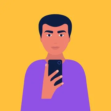Selfie 스톡 일러스트