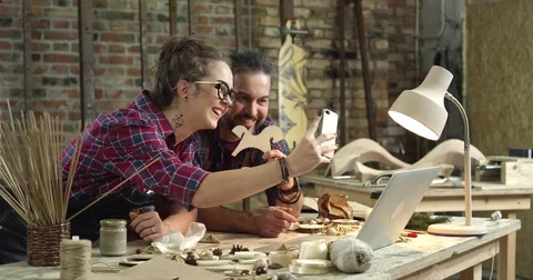 Selfie With the Master Stock Footage 71577232