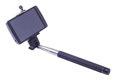 Selfie monopod Stock Photos