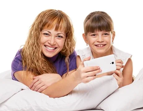 Selfie portrait Stock Photos