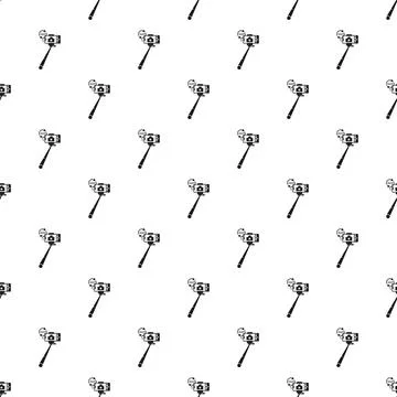 Selfie stick 360 camera recording simple pattern 스톡 일러스트