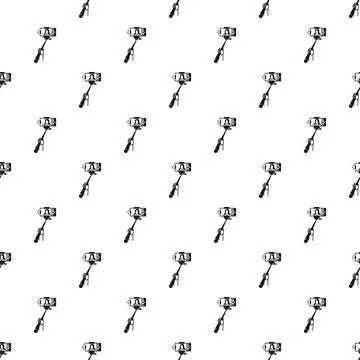 Selfie stick with smartphone pattern for backgrounds Stock Illustration