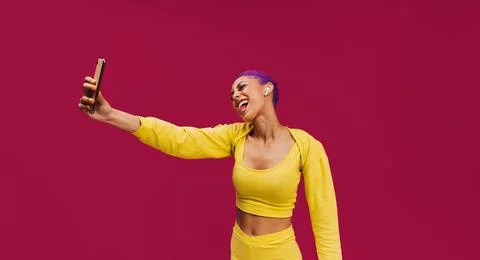 Selfie time Stock Photos