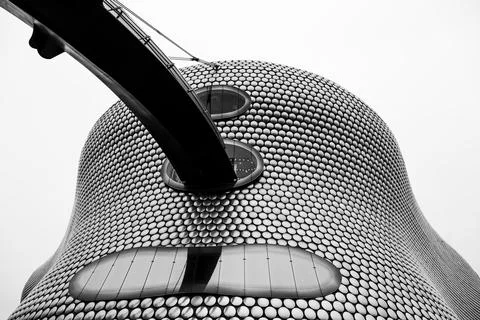 Selfridges Building in monochrome Stock Photos