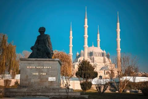 Selimiye Mosque, designed by Mimar Sinan in Edirne Stock-Fotos