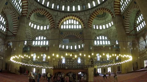Selimiye Mosque in Edirne, Turkey 動画素材 46841703