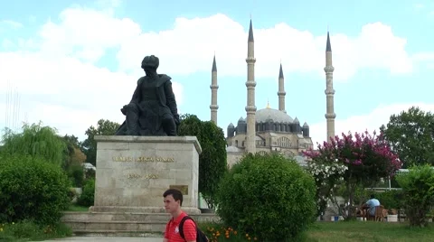 Selimiye Mosque in Edirne, Turkey 動画素材 46845368