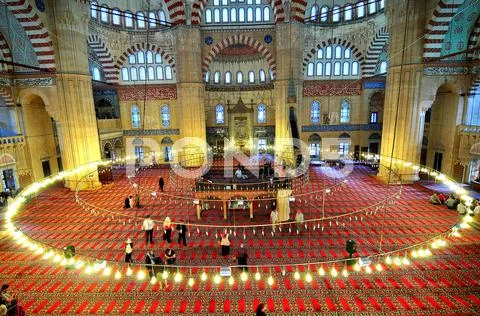 Selimiye Mosque Edirne Turkey Stock Photos
