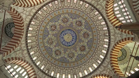 Selimiye Mosque 스톡 동영상 152917122