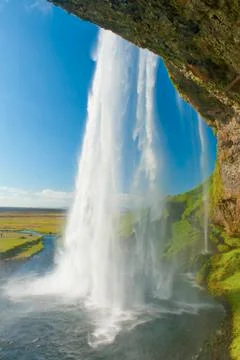 Seljalandsfoss Foto stock