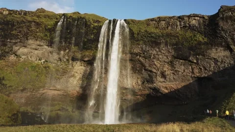 Seljalandsfoss waterfall. Stock-Footage 255055122