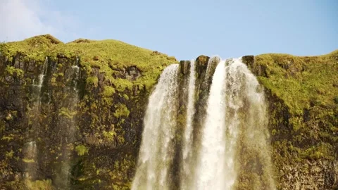 Seljalandsfoss waterfall. Stock-Footage 255055238