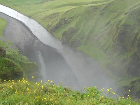 Seljalandsfoss waterfall Stock Photos