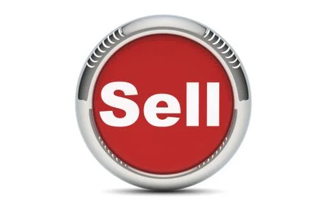 Sell button Иллюстрация