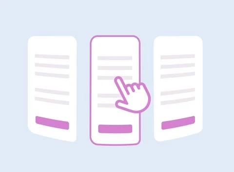 Sell packages with bundled services using the Frequently Bought Together concept Stock Illustration