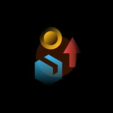 Sell. Vector icon in gradient style. Editable illustration Stock Illustration