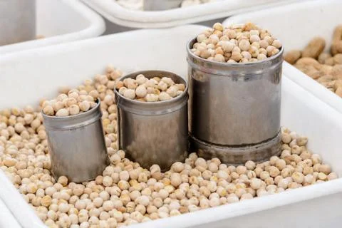 Seller of Peanuts Stock Photos