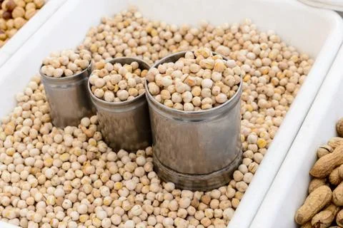 Seller of Peanuts Stock Photos