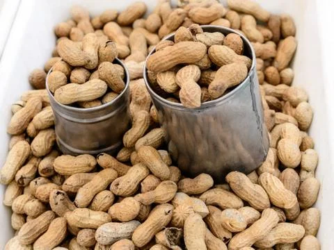 Seller of Peanuts Stock Photos