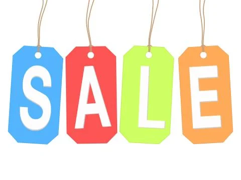 Seller vector isolated. Badge in flat design style Stock Illustration