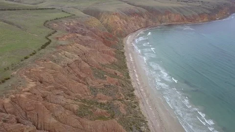 Sellicks Beach Fly Over 스톡 동영상 109475341