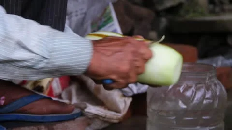 Selling Cucumber 库存影片 21054187
