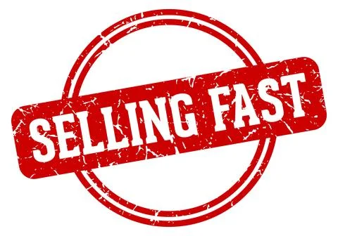 Selling fast stamp Stock Illustration