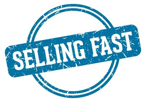 Selling fast stamp Stock Illustration