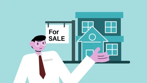 Selling property Stock Footage 299664647