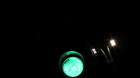 Semáforo Video stock 8955498