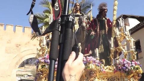 Semana santa procesión Stock Footage 107058867