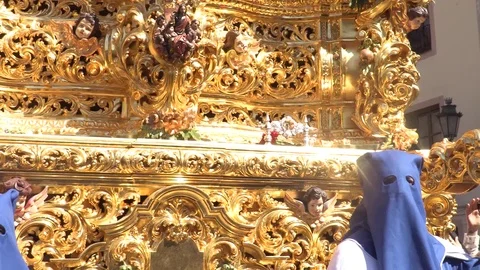 Semana santa santo Stock Footage 107059795